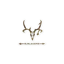 Load image into Gallery viewer, E.M.agine Buck Sticker (multicam)