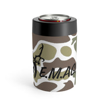 Load image into Gallery viewer, E.M.agine Camo Can Cooler 12oz
