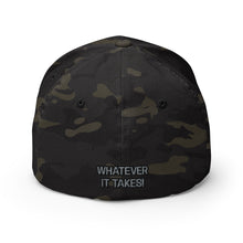 Load image into Gallery viewer, E.M.agine Whatever It Takes -  Black Multicam Hat
