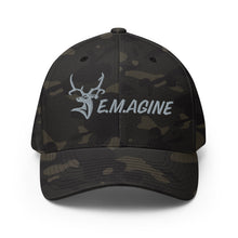 Load image into Gallery viewer, E.M.agine Whatever It Takes -  Black Multicam Hat
