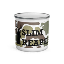 Load image into Gallery viewer, Slim Reaper Enamel Mug
