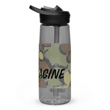 Load image into Gallery viewer, E.M.agine Camo Sports water bottle 25oz
