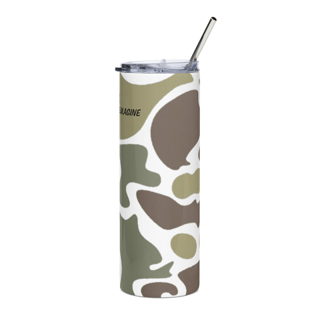 E.M.agine Camo Stainless steel tumbler 20oz