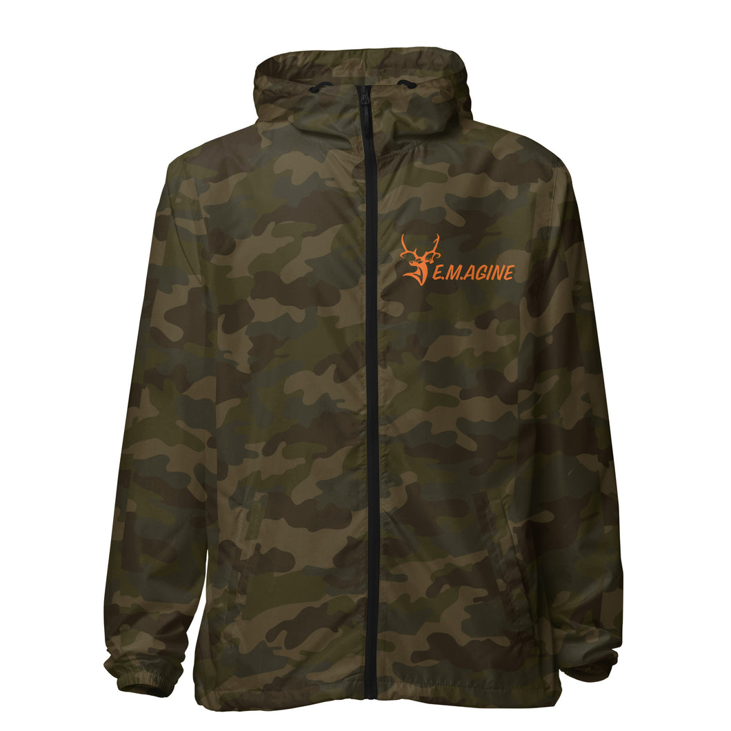 E.M.agine Buck lightweight zip up windbreaker