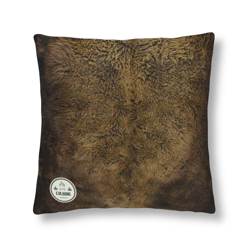 Buffalo pelt Pillows