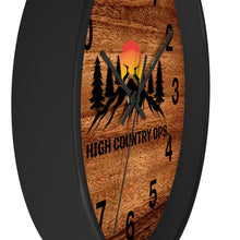 Load image into Gallery viewer, High Country Ops. Wall clock
