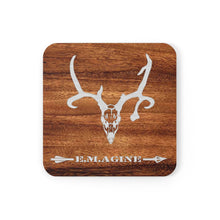 Load image into Gallery viewer, E.M.agine Buck Corkwood Coaster Set
