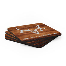 Load image into Gallery viewer, E.M.agine Buck Corkwood Coaster Set
