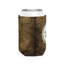 Load image into Gallery viewer, Buffalo Pelt Can Cooler Sleeve
