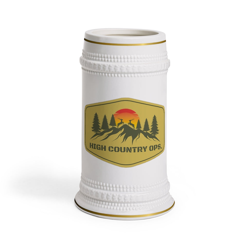 High Country Ops. Stein Mug 22oz