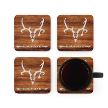 Load image into Gallery viewer, E.M.agine Buck Corkwood Coaster Set
