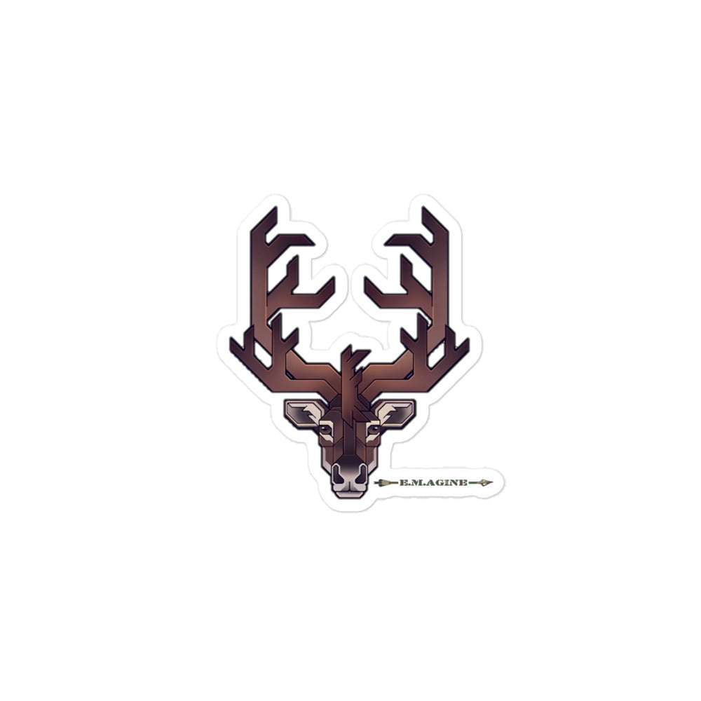 Hunt Craft Caribou Sticker