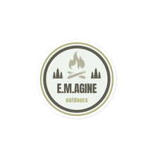 Load image into Gallery viewer, E.M.agine Camp Fire Sticker
