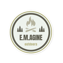 Load image into Gallery viewer, E.M.agine Camp Fire Sticker
