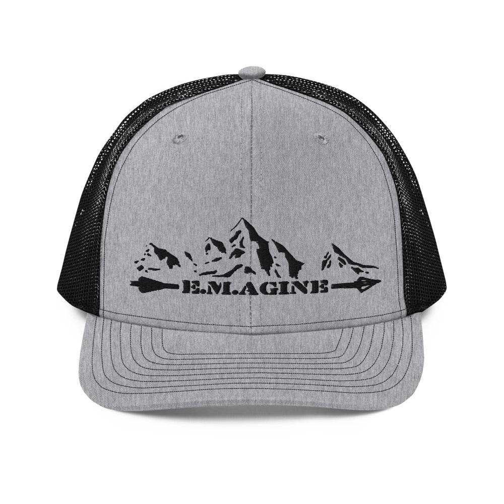 E.M.agine Peak Hat   Stone/Black