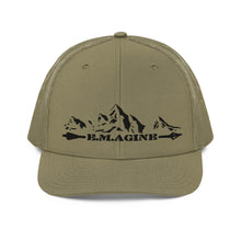 Load image into Gallery viewer, E.M.agine Peak Hat   Forest
