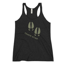 Load image into Gallery viewer, Track Stare Ladies Tank Top
