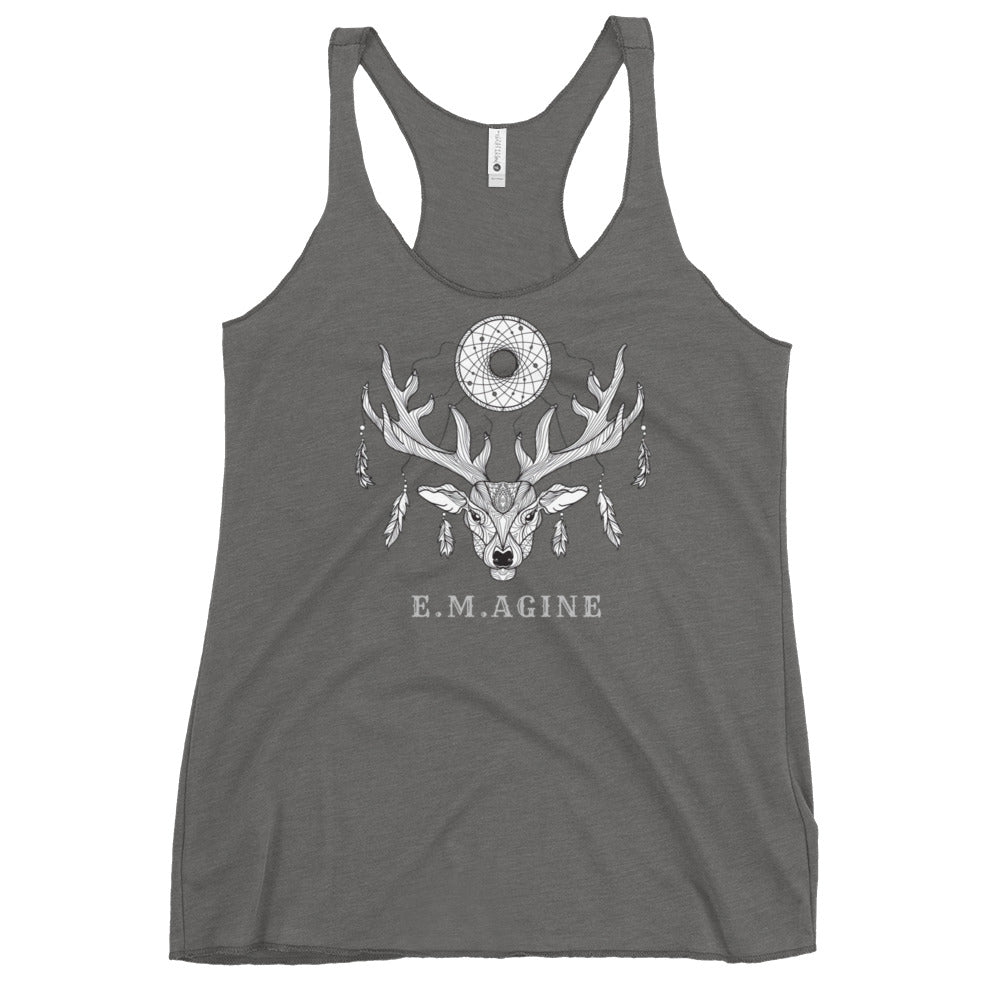 Timber Buck Dreamer Ladies Tank Top (3 color option)